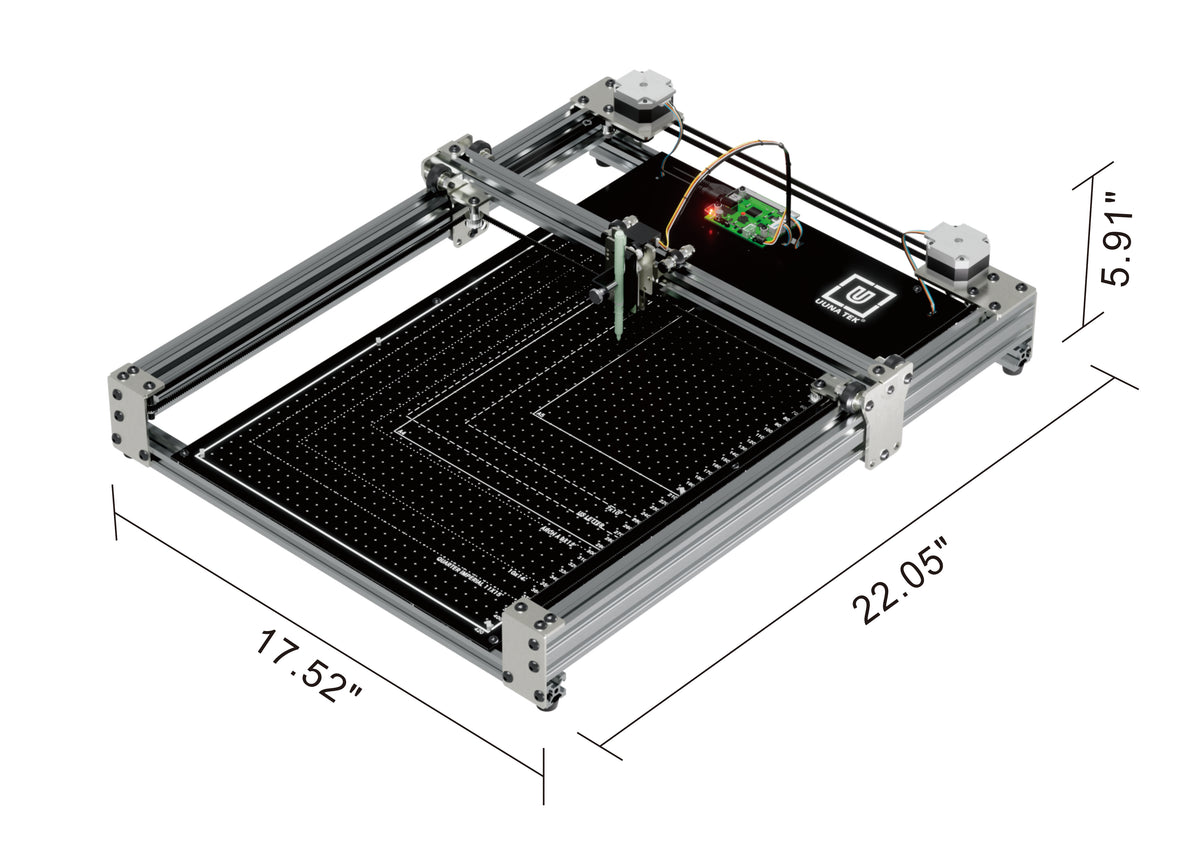 iDraw H SE A3/A2 CoreXY Drawing Robot for Artists – Combines the Robust iDraw H Hardware with Flexible Axidraw Software - UUNA TEK CO.,LIMITED