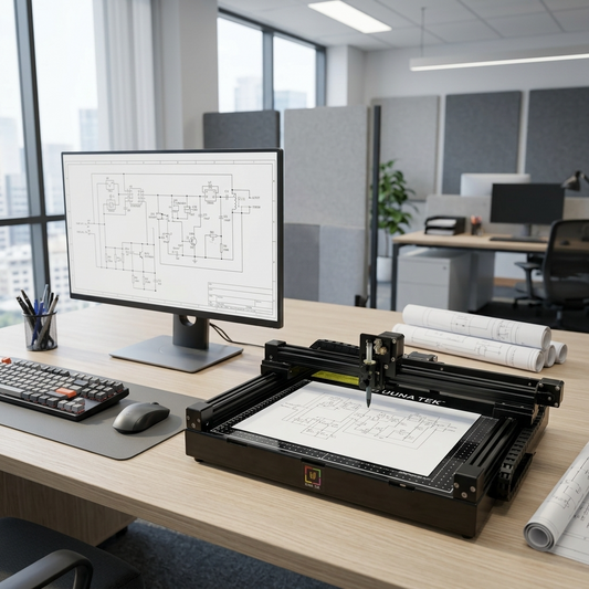 Freedom in Engineering Design Workflows Using CAD Plotter Systems