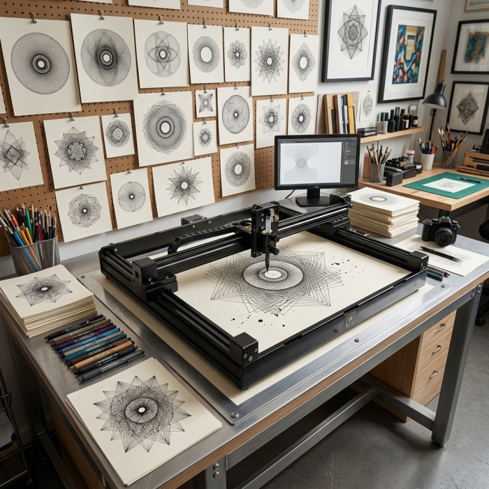 Independence of Human Hands in Automated Drawing Systems