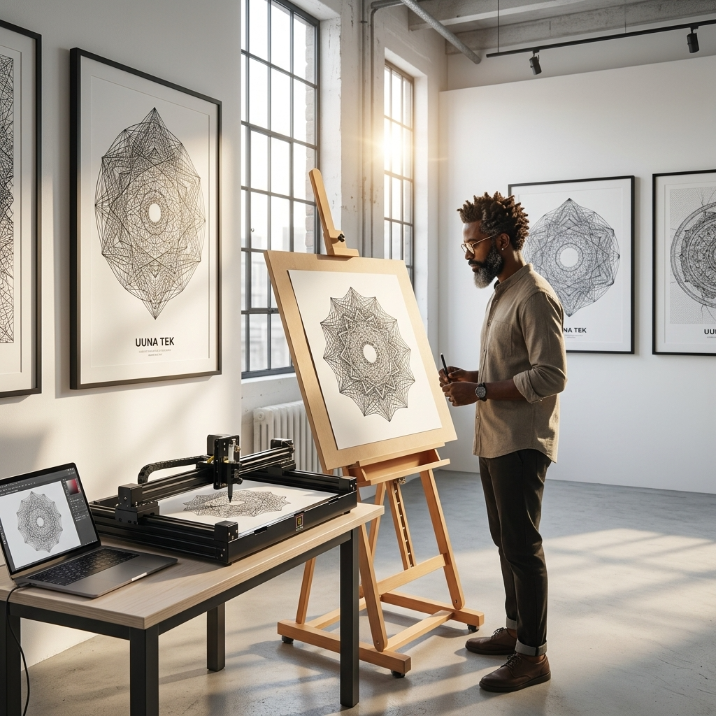 Freedom from Digital to Physical Creation with UUNA TEK Plotter Systems