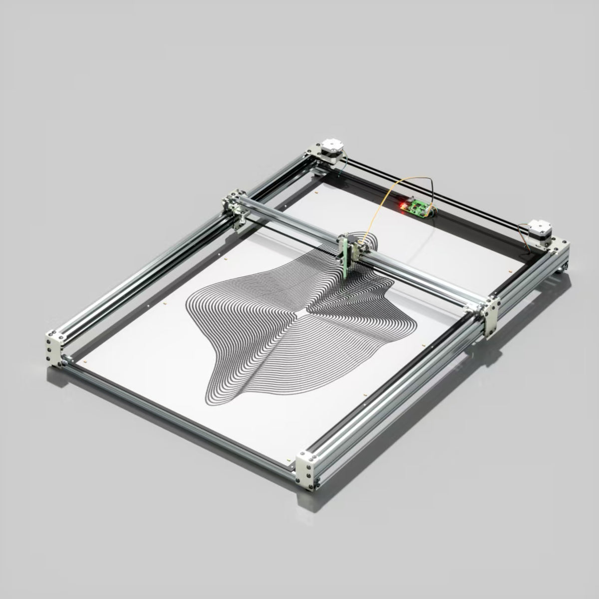 iDraw H SE A3/A2 CoreXY Drawing Robot for Artists – Combines the Robust iDraw H Hardware with Flexible Axidraw Software - UUNA TEK CO.,LIMITED