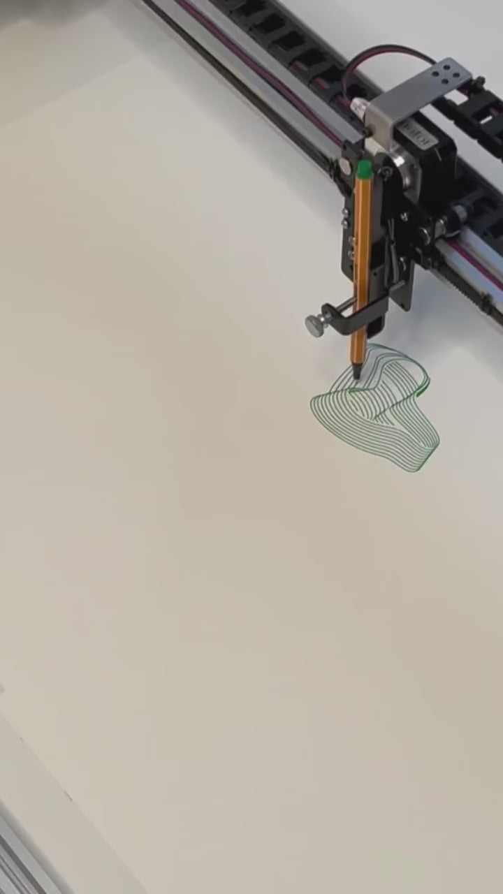 UUNA TEK® iDraw 2.0 - A4サイズ描画ロボット描画マシン、初心者に最適なペンプロッター